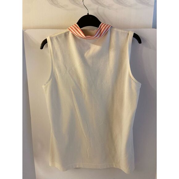 Izod gold sleeveless shirt medium m - Picture 4 of 6